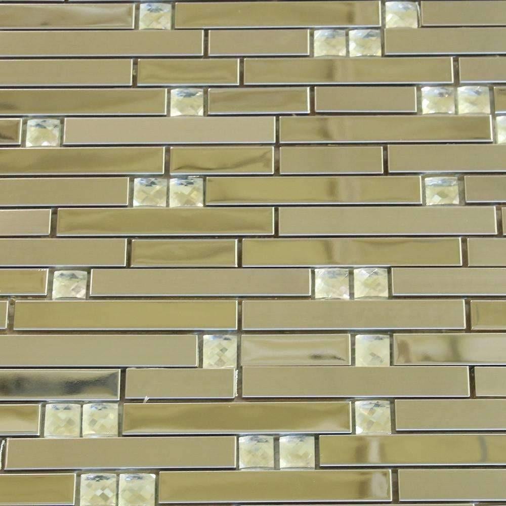 Silver Crescent - Glass + Steel Mix cheap stone veneer clearance - Discount Stones wholesale stone veneer, cheap brick veneer, cultured stone for sale