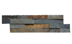 Multicolor Slate - Stone Panel cheap stone veneer clearance - Discount Stones wholesale stone veneer, cheap brick veneer, cultured stone for sale
