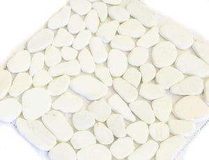 White Pebble - Stone Tile cheap stone veneer clearance - Discount Stones wholesale stone veneer, cheap brick veneer, cultured stone for sale
